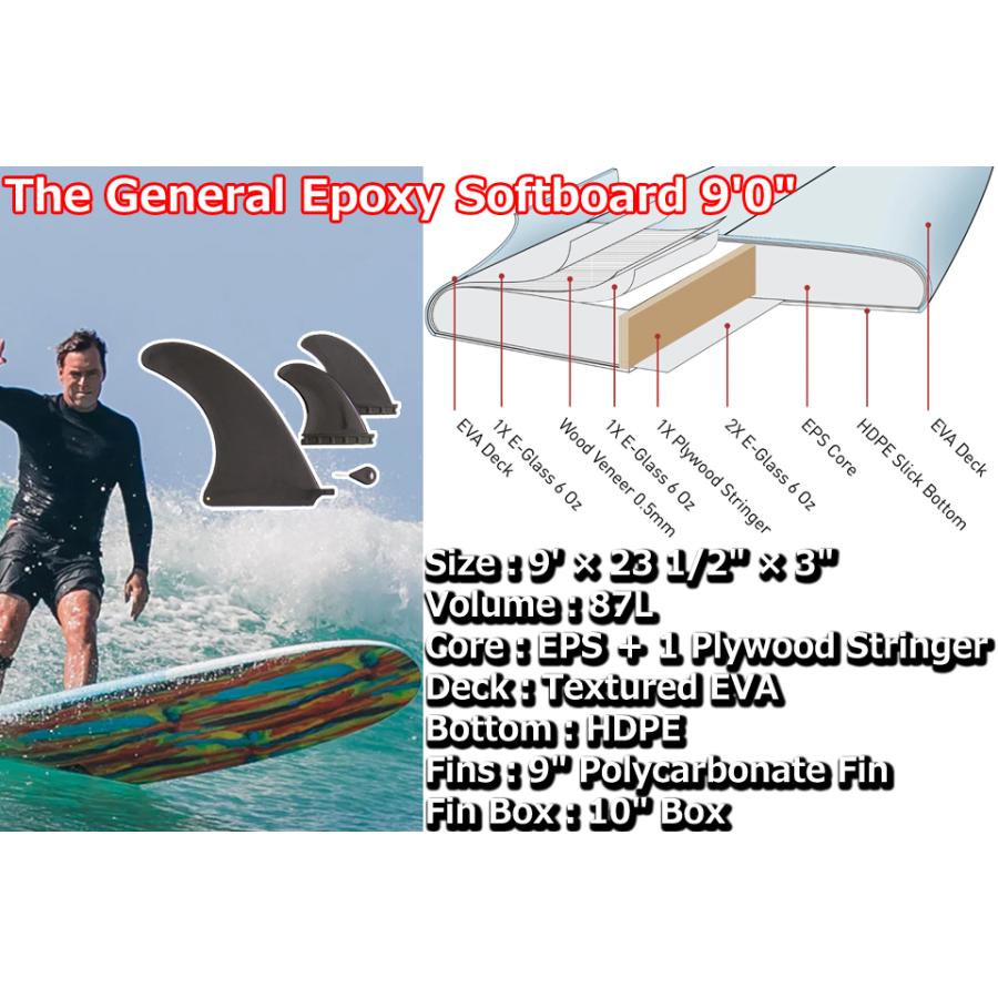 OCEAN＆EARTH（オーシャンアンドアース） THE GENERAL EPOXY SOFT 9'0