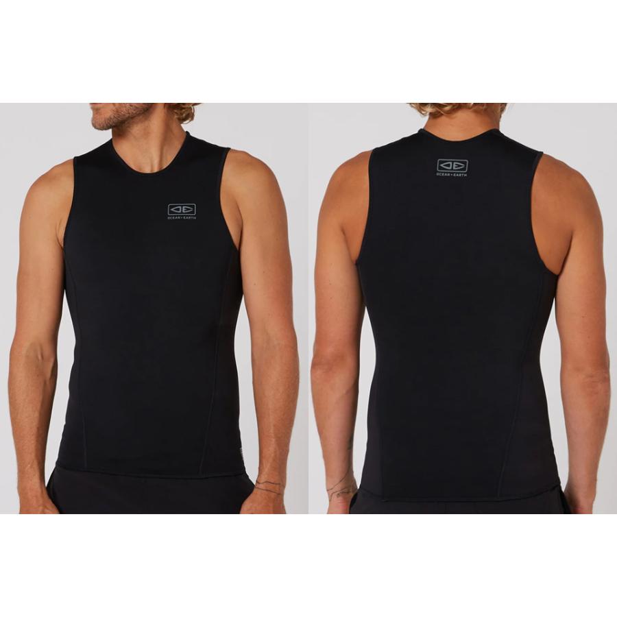 オーシャンアース　半袖タッパー 楽天市場】OCEAN&EARTH O&E 1.5mm S/S VEST DOUBLE BLACK