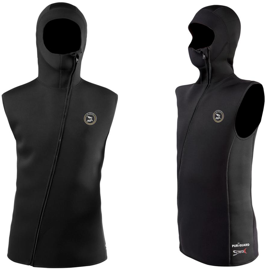 2.5mm フードベスト HOODED VEST ジャケット フロントファスナー PURiGUARD ウェットスーツ ウエットスーツ