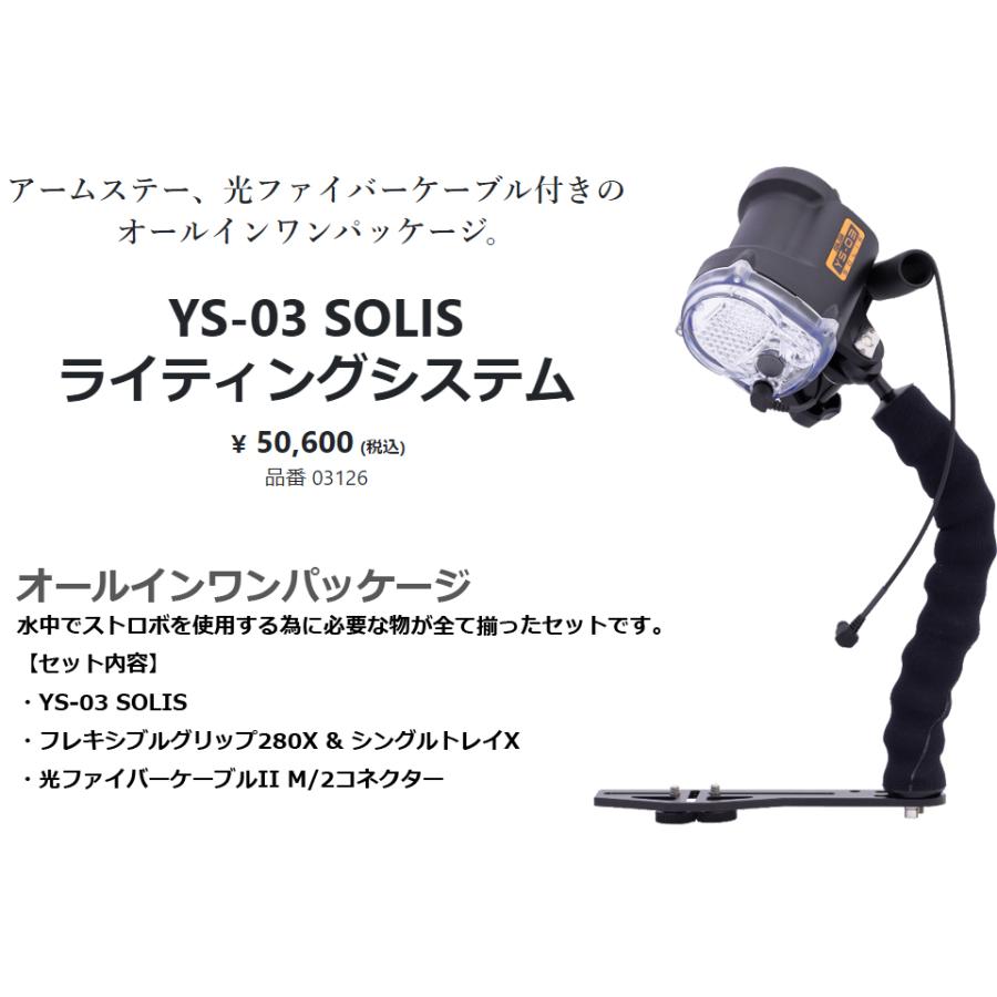 SEA＆SEA シーアンドシー ストロボ アーム ダイビング YS-03 SOLIS