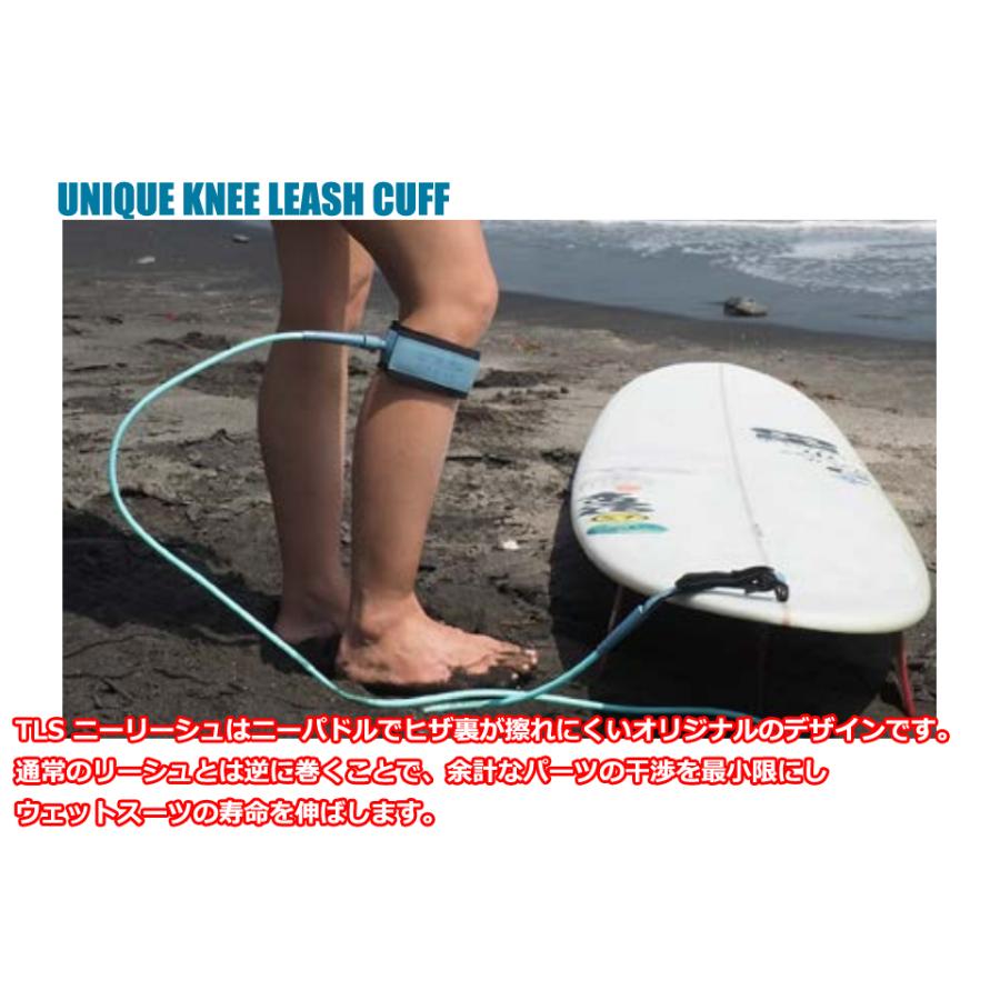 TLS FIVESTAR EVO LEASH 9ft KNEE 膝下 7mm 9フィート リーシュコード ドロップコード サーフィン TOOLS サーフボード ツールス リーシュ | TOOLS（サーフィン） | 05