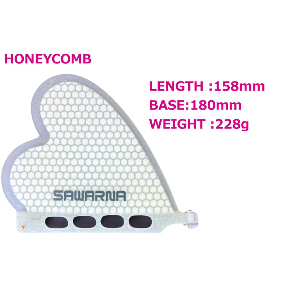 SAWARNA HEART FIN ボードフィン SUPボード シングルフィン SUP フィン