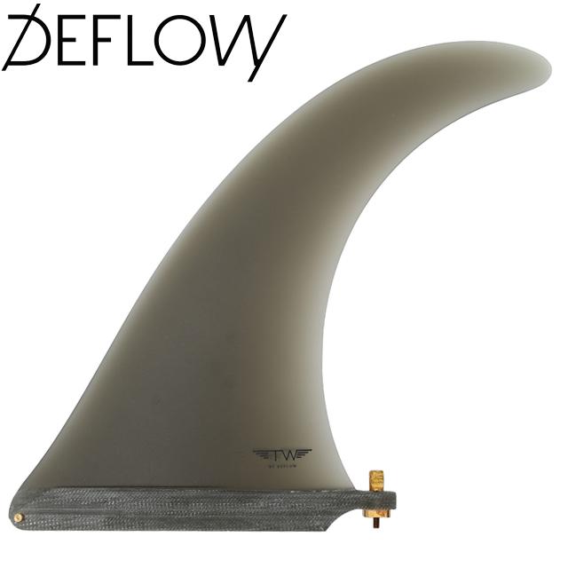 DEFLOW TW 10 TAPERED RAKE FIN シングル フィンボックス サーフィン