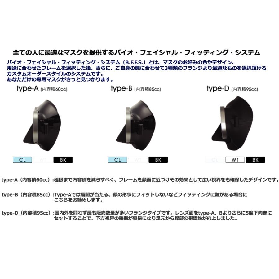 apollo アポロ 日本潜水機 バイオメタルマスク マスク ダイビング 
