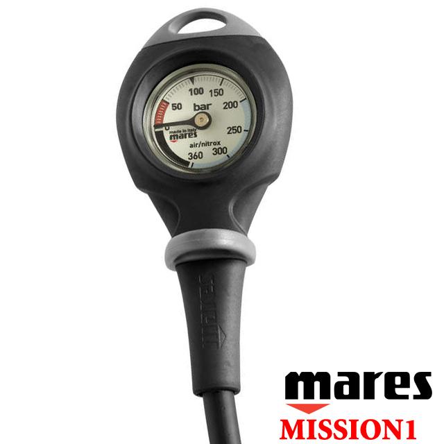 MARES マレス mission1 ミッション 1 414417 ダイビング 残圧計 ゲージ 