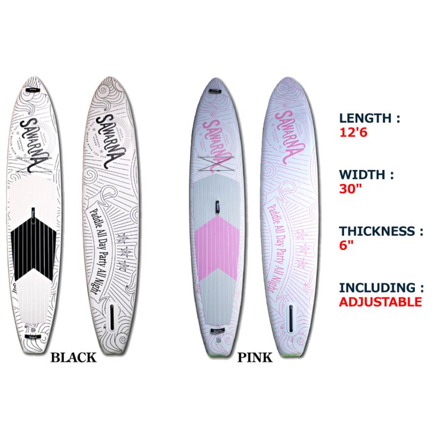 Sawarna サワルナ Prika 12 6 ピリカ Inflatable インフレータブル オールラウンドモデル Sup アジャスタブルパドル サップ スタンドアップ パドルボート Vibrant Very Goodtime 通販 Yahoo ショッピング