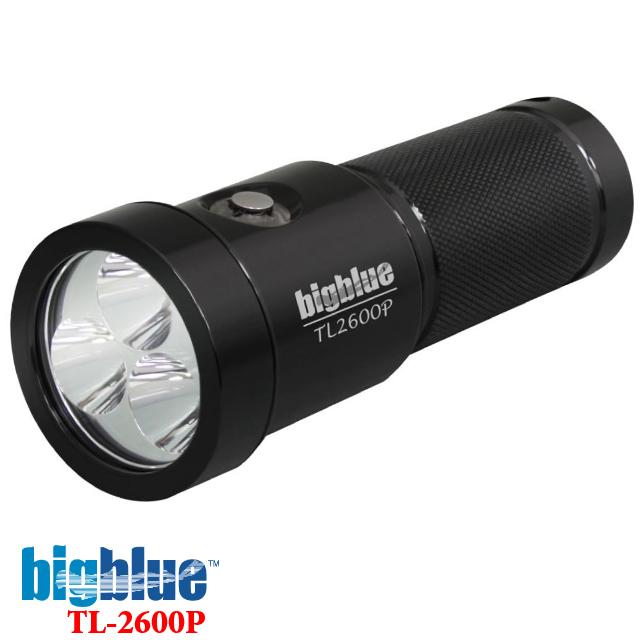 BIGBLUE ビッグブルー 水中ライト LED VTL4200P ダイビング ライト ストロボ ランタン リチウムイオン電池 100M完全