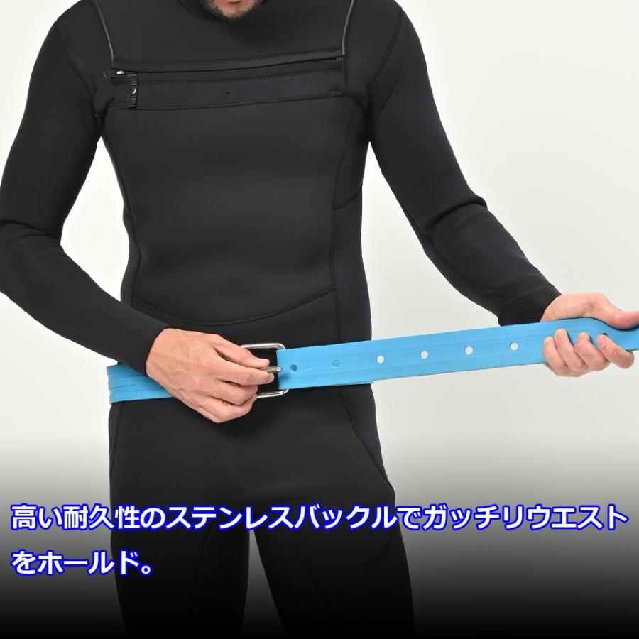 IST Sports ウェイトベルト ウエイトベルト ラバーベルト 銛 スピア