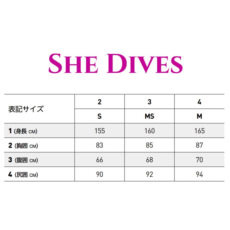 mares（マレス） フレクサ 5/4 She Dives 412434 ダイビング ウェット