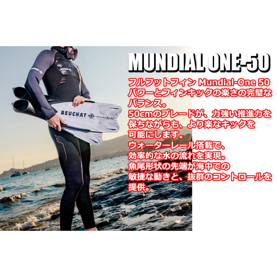 BEUCHAT MUNDIAL ONE-50 15426 15424 15429 ダイビング フィン
