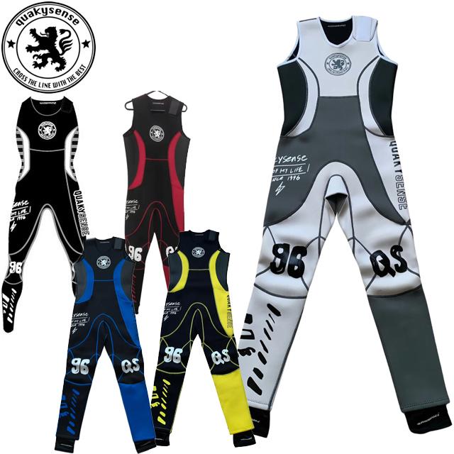 quakysense WILLOW 2 FLEX JOHN ロングジョン ウェットスーツ クエーキーセンス ジョン 水上バイク ジェット バックル 肩 ベルクロ ノースリーブ | 