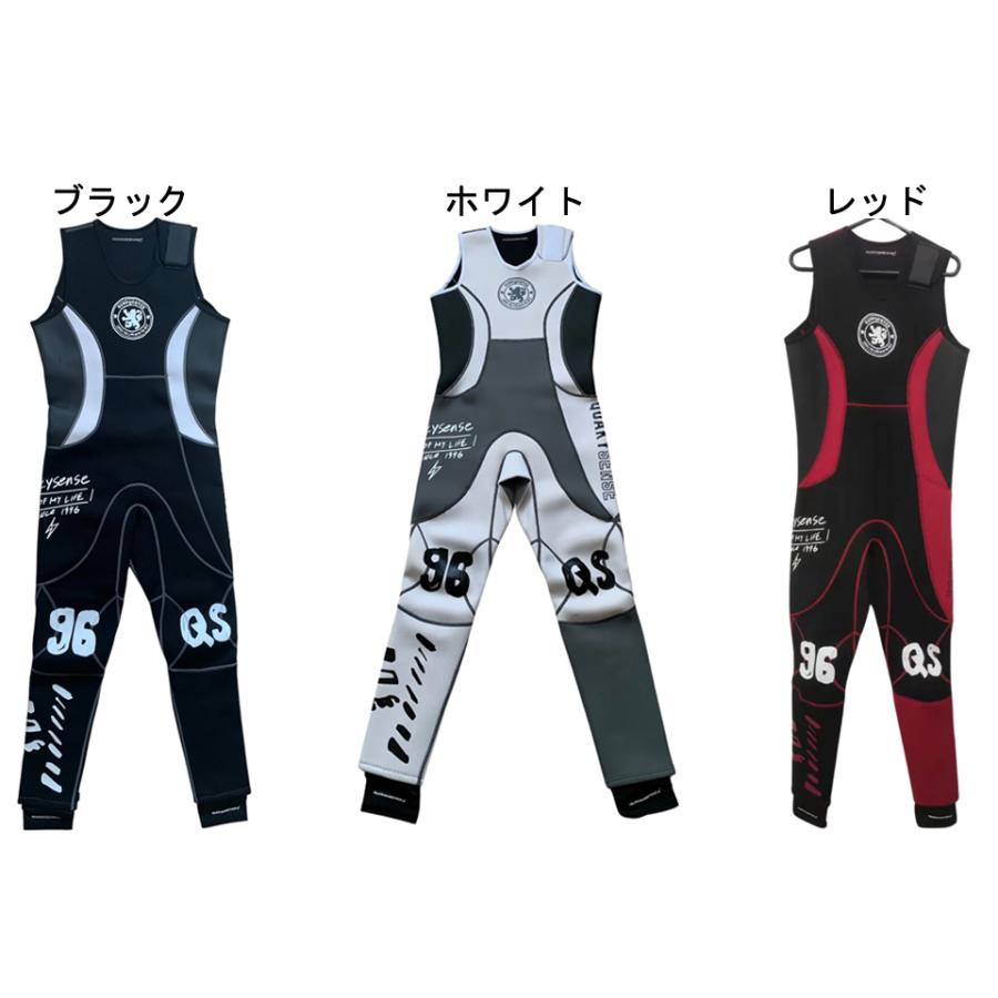 quakysense WILLOW 2 FLEX JOHN ロングジョン ウェットスーツ クエーキーセンス ジョン 水上バイク ジェット バックル 肩 ベルクロ ノースリーブ |  | 02