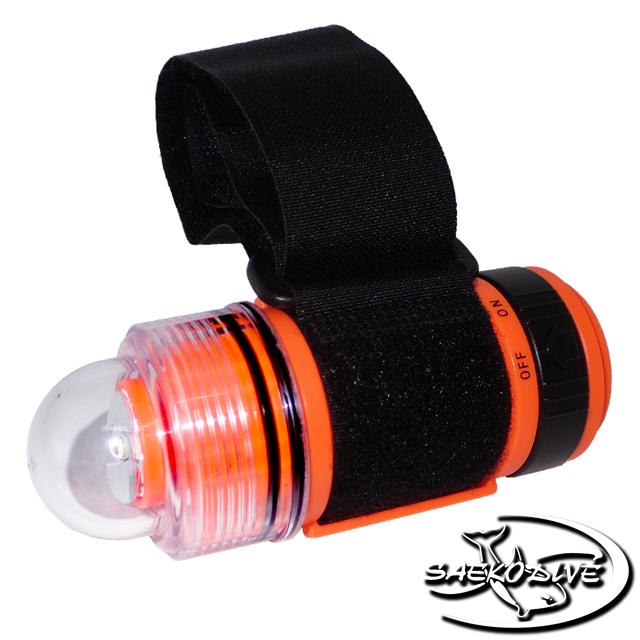Saekodive MU-7253 AL15A LED ストロボライト フラッシュ ダイビング