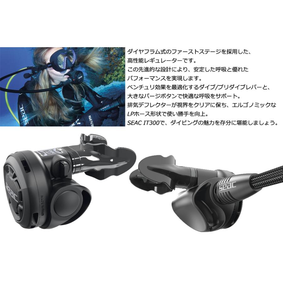 SEAC REGULATOR IT300 レギュレター 1ST 2ND ファーストステージ 