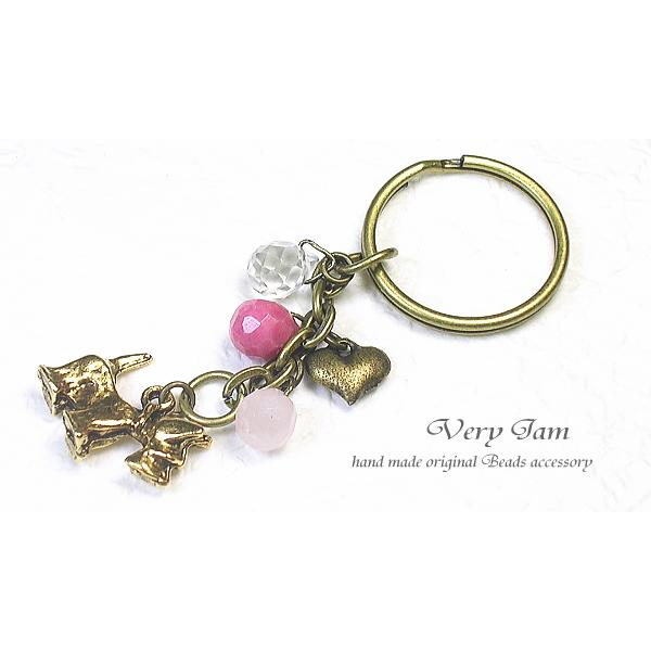 天然石パワーストーン　ストラップ　ハンドメイド　コロコロ3ドロップ＆テリア　キーホルダーvj |  | 01