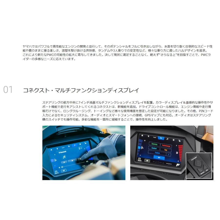 YAMAHA（ヤマハ） FX SVHO 新艇 正規品 純正 未登録 2024年モデル