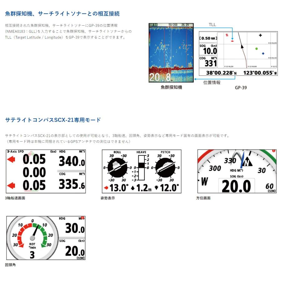 GP-39 4.2型、カラー液晶GPS航法装置 フルノ FURUNO : ベリーズマリン