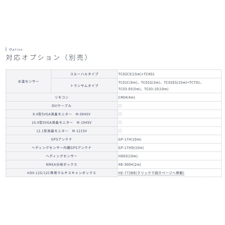 HONDEX HDX-12C TD340付 クリアチャープ デプスマッピング HONDEX HDX-12C TD340付 クリアチャープ デプスマッピング