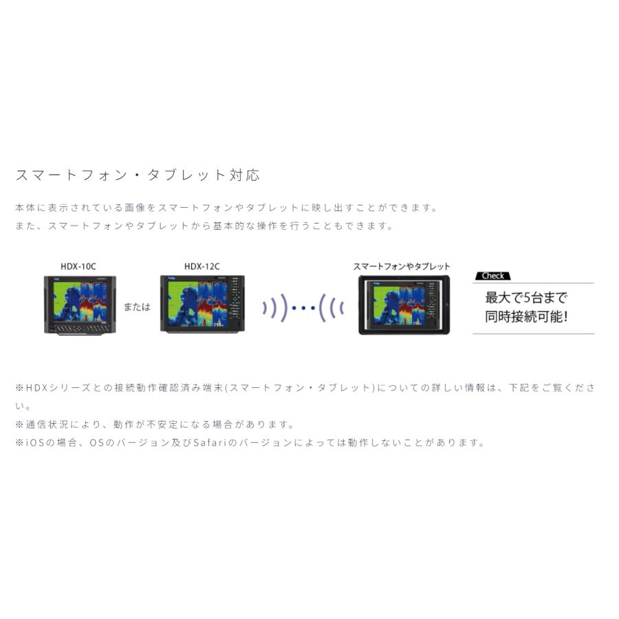 HONDEX HDX-10C TD340付 クリアチャープ デプスマッピング HONDEX HDX-10C TD340付 クリアチャープ デプスマッピング