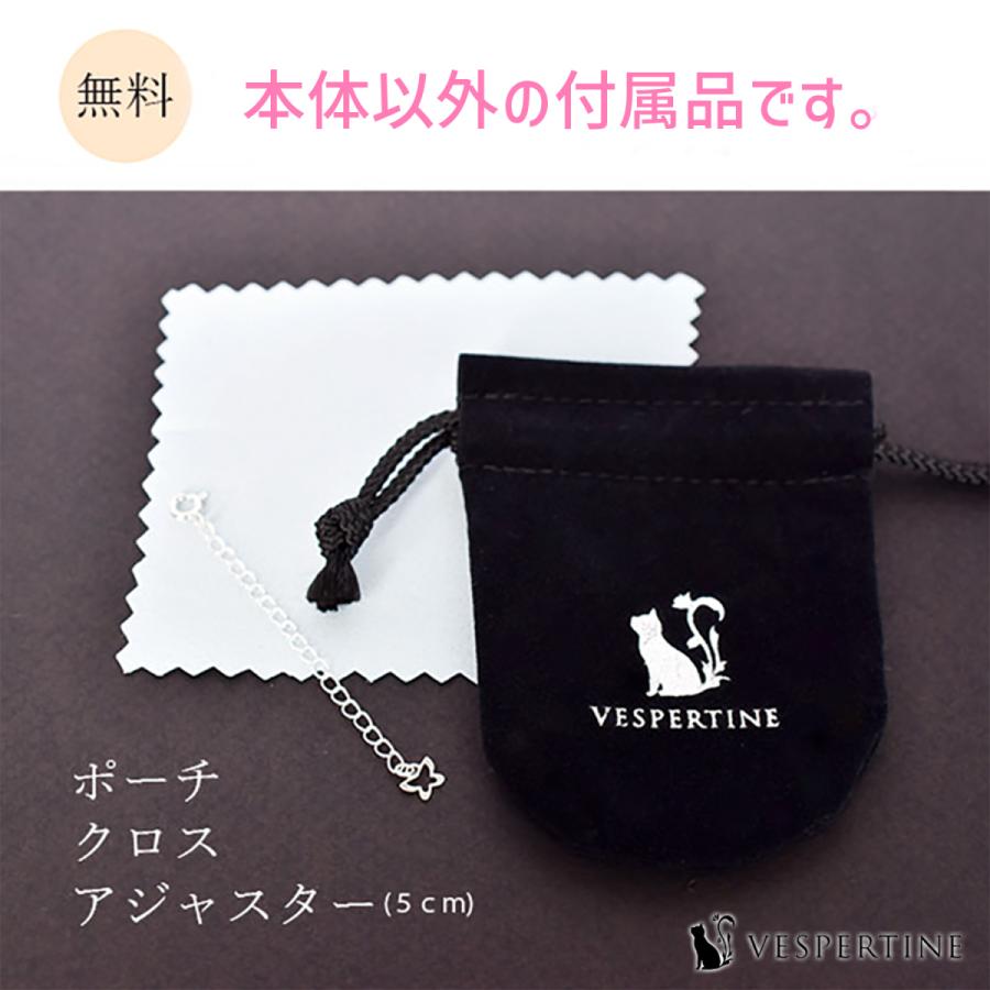 猫 ネックレス 花 リボン レディース シルバー アクセサリー ねこ 誕生日プレゼント｜vespertine｜07