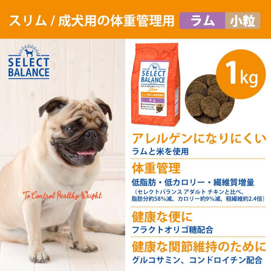 犬用品 【15kg】セレクトバランス スリムラム 成犬の体重管理用