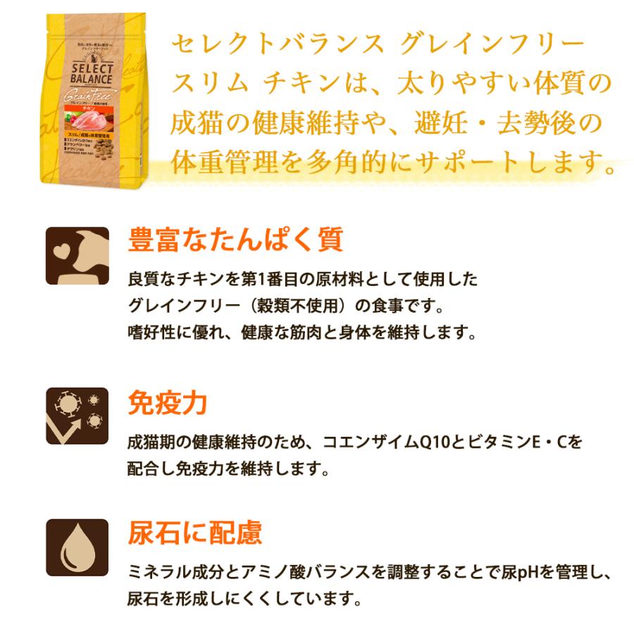 SELECT BALANCE おまけ付き セレクトバランス グレインフリー 猫 成猫