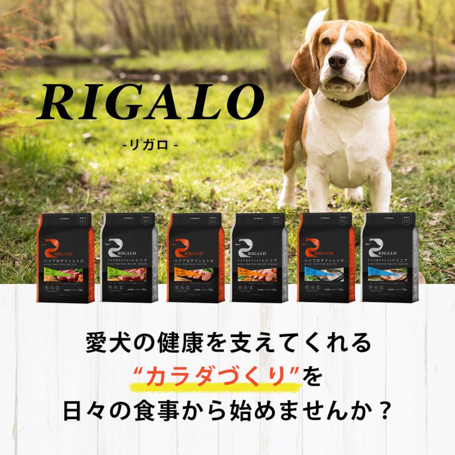 リガロ（RIGALO） おまけ付き ターキー 子犬 成犬 900g 高タンパク質