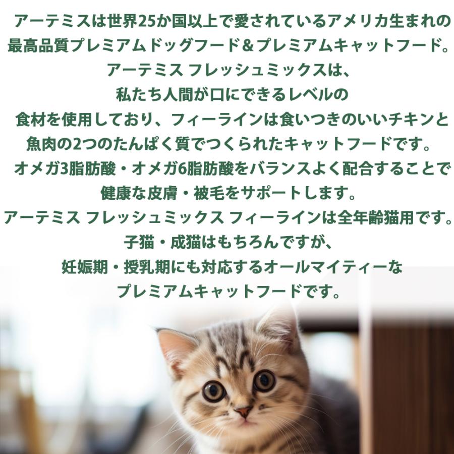 ARTEMIS おまけ付き アーテミス フレッシュミックス フィーライン 猫用