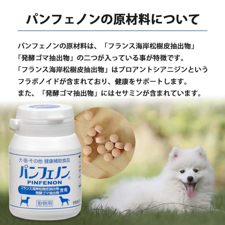 パンフェノン ペット用サプリメント おまけ付き パンフェノン 犬 イヌ 成犬 猫 ネコ ペット 動物