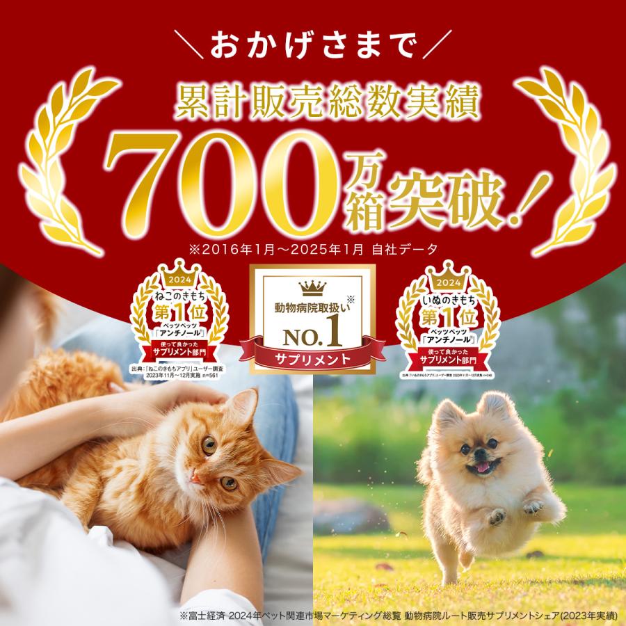 Vetz Petz 公式 アンチノール プラス 猫用 サプリメント 60粒 Vetz Petz 公式 アンチノール プラス 猫用 サプリメント 60粒