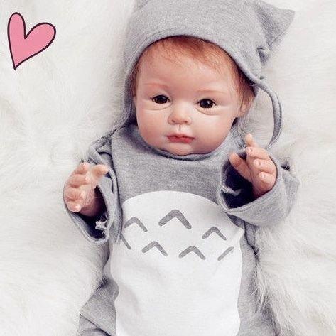リボーンドール リアル赤ちゃん人形 本物そっくり かわいいベビー人形 ハンドメイド海外ドール 衣装付き ブラウンアイ 外国の女の子 V Vezet 通販 Yahoo ショッピング