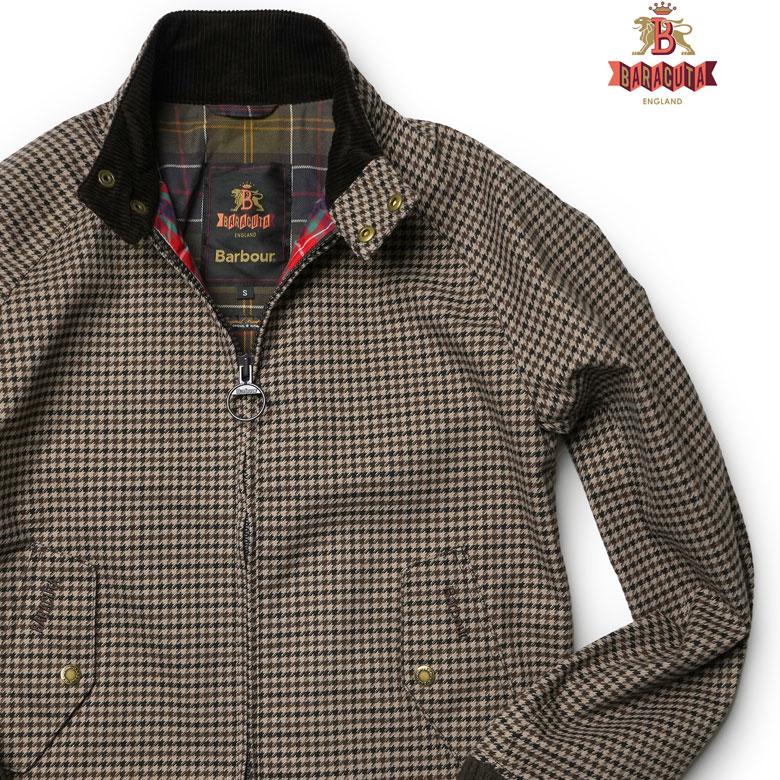 Barbour（バブアー） バラクータ Porton ブルゾン G9 千鳥格子 Barbour