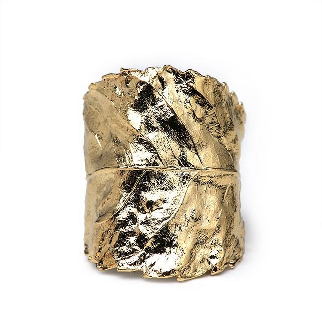 ELISE TSIKIS PARIS リーフ 指輪 リング ゴールド FEUILLE