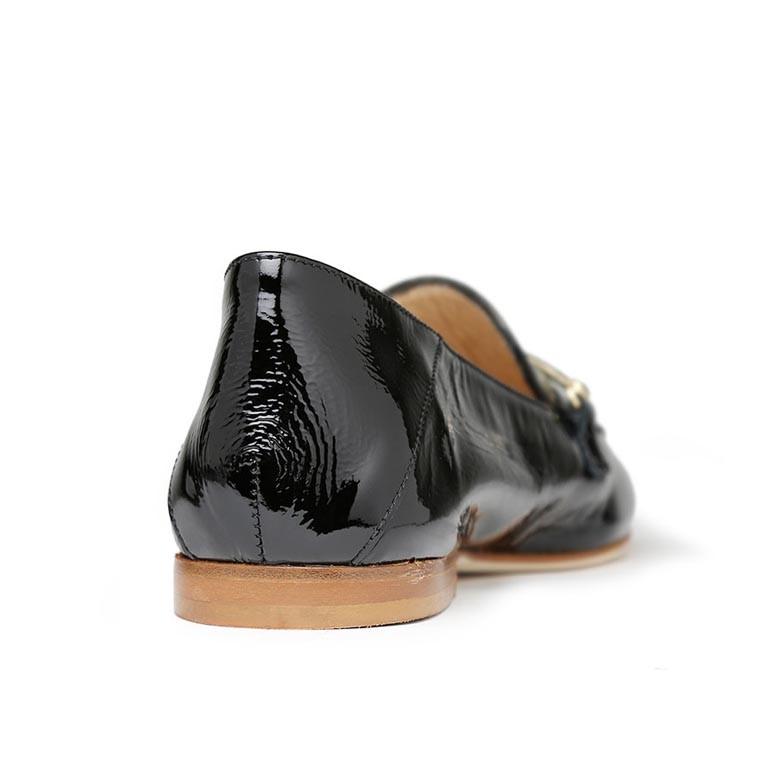 美品❤️ファビオルスコーニ エナメル ローファー パンプス 35(約22cm) FABIO RUSCONI ファビオルスコーニ ローファー エナメル