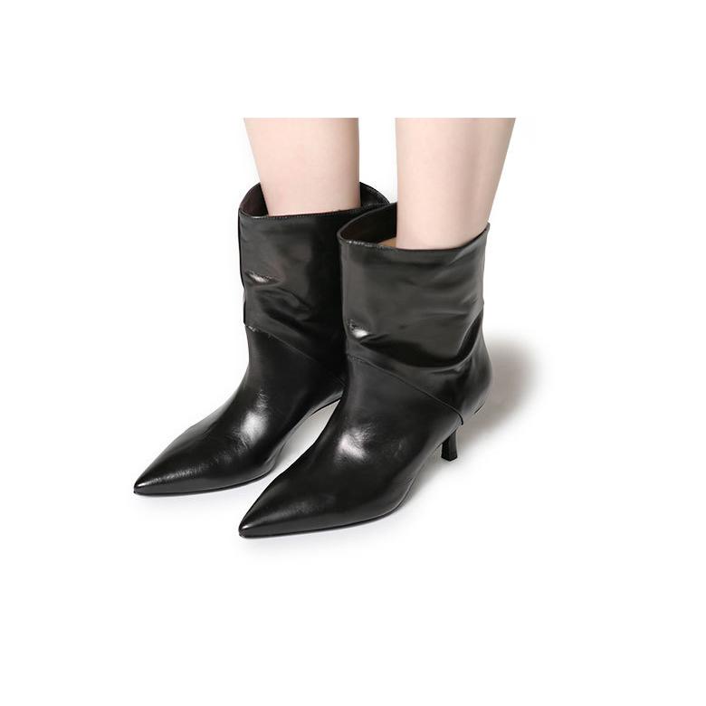 FABIO RUSCONI（ファビオルスコーニ） ショートブーツ イタリア製