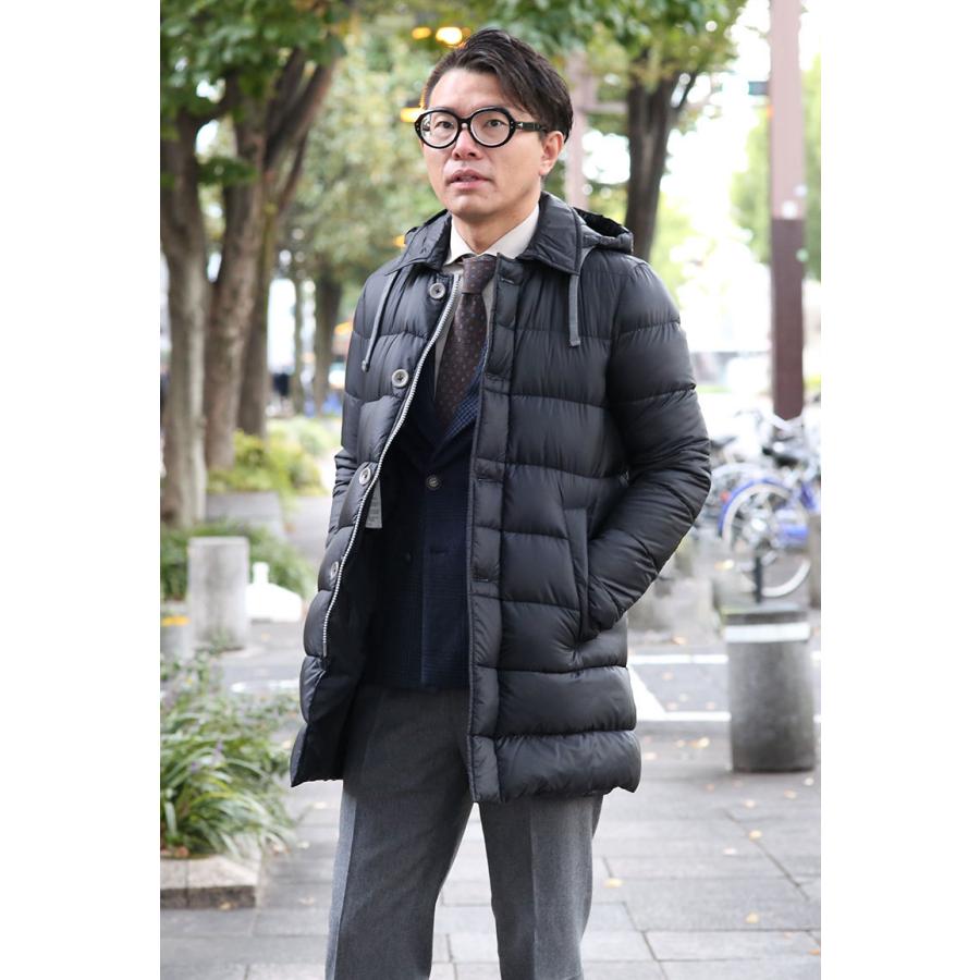 ヘルノ ダウンコート メンズ aw 秋冬 新作 ミドル丈 Herno Herno 1e Viajero 通販 Yahoo ショッピング
