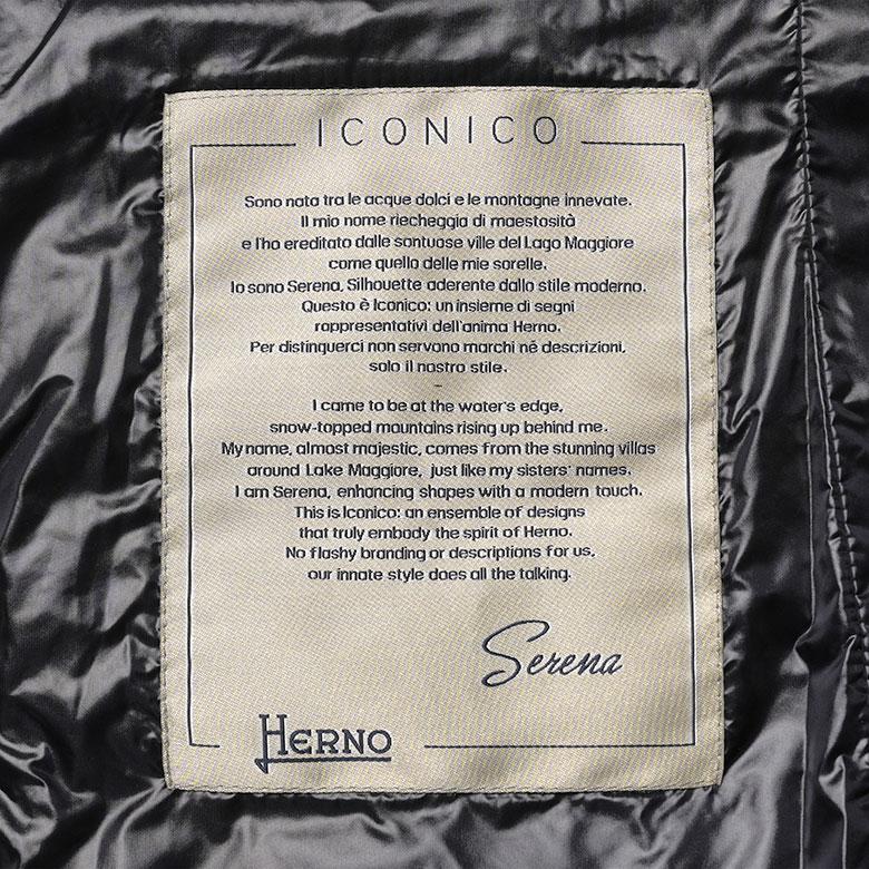 HERNO ヘルノ レディース ダウンベスト インナーダウン Aライン HERNO ヘルノ レディース ダウンベスト インナーダウン Aライン