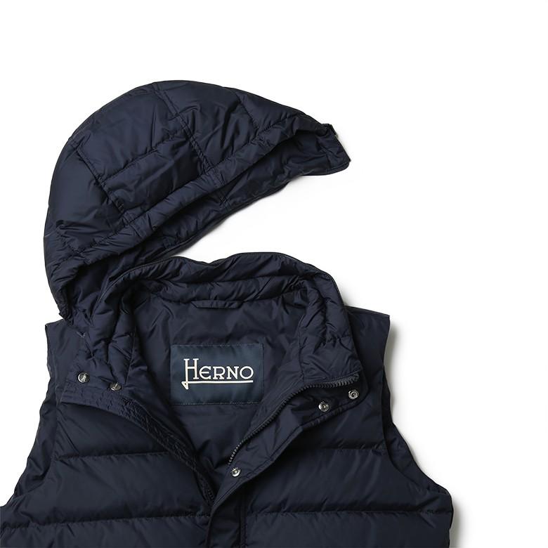 HERNO（ヘルノ） ダウン メンズ ベスト 2017 秋冬 防水 撥水 軽量 PI362U : VIAJERO - 通販 - Yahoo ...