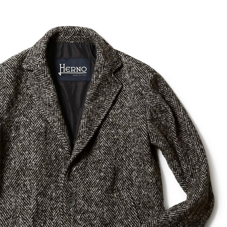 ヘルノ チェスターコート メンズ コート Herno Herno Bm Viajero 通販 Yahoo ショッピング