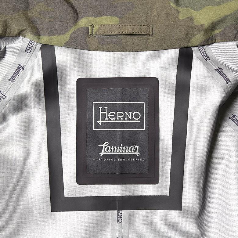 ヘルノ メンズ ミックスダウンパーカー  防水 撥水 HERNO  【返品不可】の画像