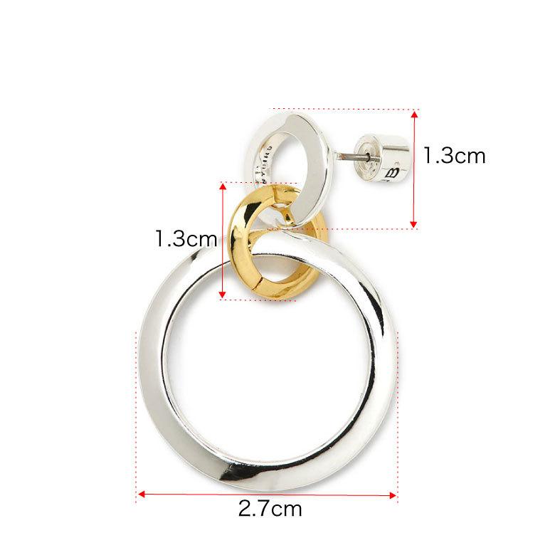 ジェニーバード ピアス ドロップ リング フープ 14K ゴールド ジェニーバード ピアス ドロップ リング フープ 14K ゴールド