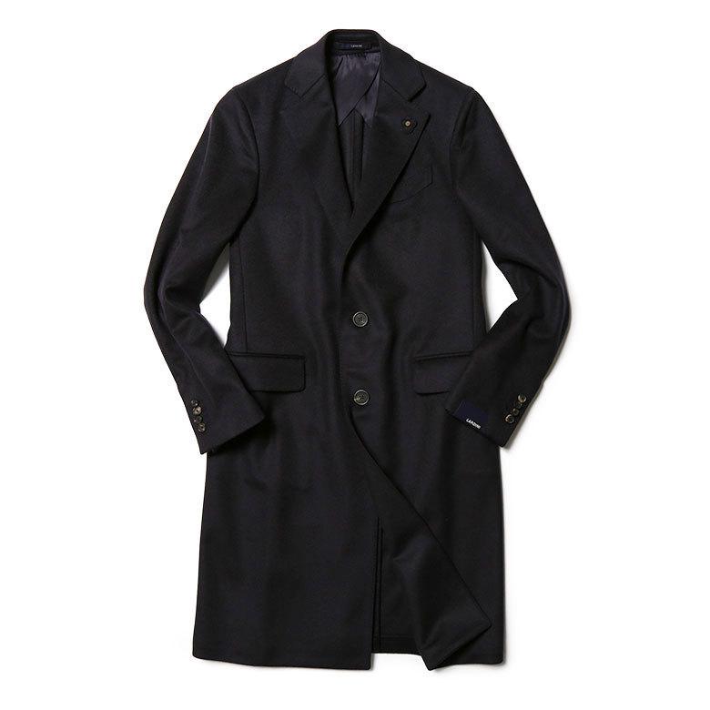 「人气商品」 ラルディーニ / コート / チェスターコート / カシミヤ / メルトン / LARDINI 【KUE2827886454】(103400円)