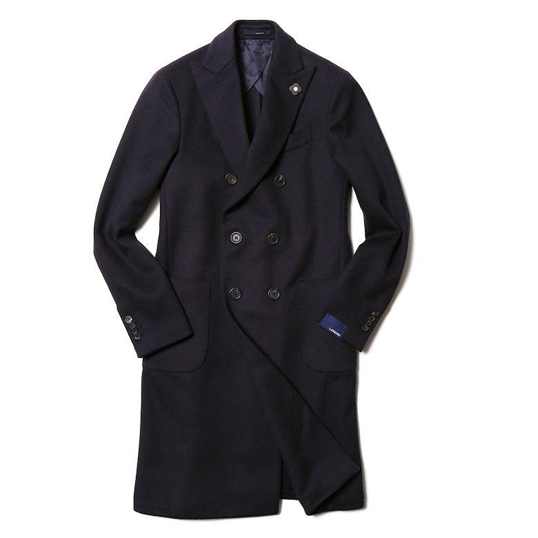 LARDINI ラルディーニ チェスターコート ダブルブレスト LARDINI ラルディーニ チェスターコート ダブルブレスト