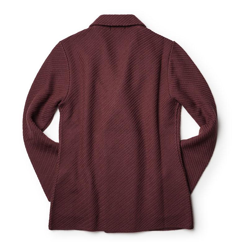 LARDINI ラルディーニ ニットジャケット ダブル ウール LARDINI ラルディーニ ニットジャケット ダブル ウール
