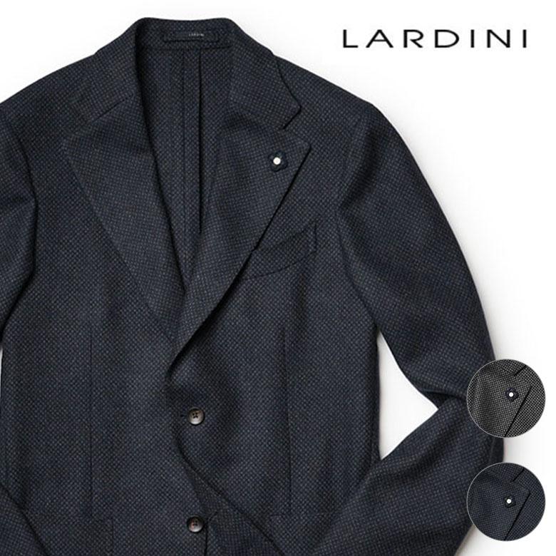 LARDINI ラルディーニ ジャケット ツイード バーズアイ ブレザー LARDINI ラルディーニ ジャケット ツイード バーズアイ ブレザー
