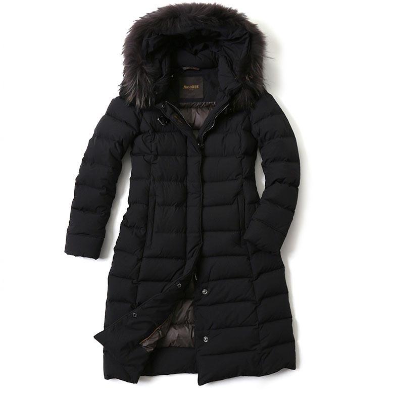 ムーレー レディース ダウン ダウンコート ファー Merak Kn Moorer T Viajero 通販 Yahoo ショッピング