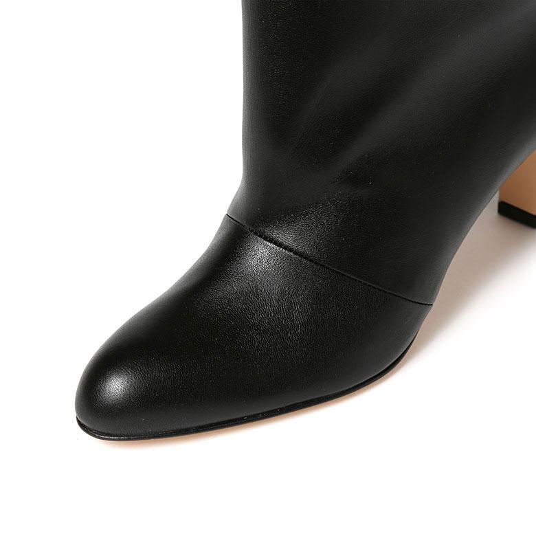 NEBULONI E ネブローニ ロングブーツ レザー ヒール6.5cm 秋冬 NEBULONI E ネブローニ ロングブーツ レザー ヒール6.5cm 秋冬