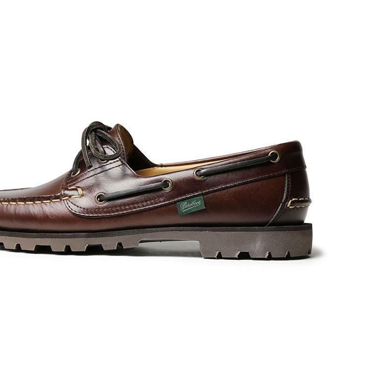 往復送料無料パラブーツ マロ デッキシューズ Paraboot レイドソール