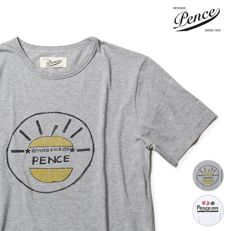 ペンス Tシャツ ロゴ プリント グラフィック PENCE / レビュー 返品不可｜viajero-chocolat