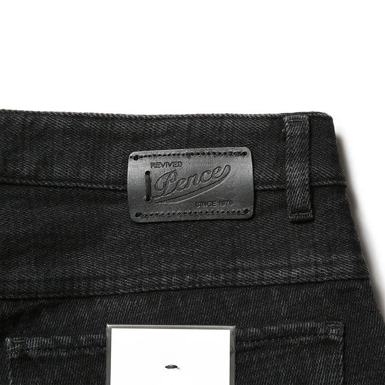 PENCE ペンス パンツ メンズ コットンツイル ブラックデニム